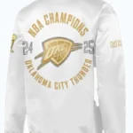 Oklahoma City Thunder 2025 Champions Jacket back