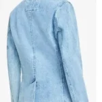 Pluribus 2025 Karolina Wydra Denim Blazer Back