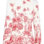 Pluribus Xiu Mei Floral Blazer Back