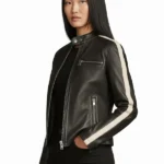 Presley Oversized Leather Jacket