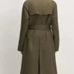 Sarah Franklin Matlock S01 Trench Coat Back