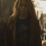 Supergirl Milly Alcock Brown Trench Coat