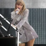 Taylor Swift The Man Silver Blazer Inspired by Eras Tour