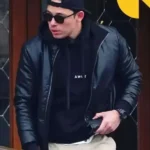 The Beauty 2026 Anthony Ramos Black Leather Jacket
