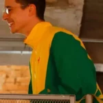 Timothée Chalame Yellow and Green Marty Supreme Jacket