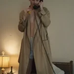 Timothée Chalamet Marty Supreme Brown Coat