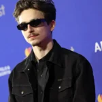 Timothee Chalamet Marty Supreme Denim Black Jacket