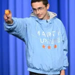 Timothee Chalamet Marty Supreme Sky Blue Jacket