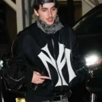 Timothée Chalamet SNL Afterparty Bomber Jacket