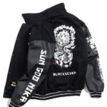 Anime One Piece Varsity Bomber Jacket Back
