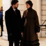 Ceremonial Inauguration Rama Duwaji Dark Brown Long Coat