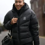 Chelsea FC Women Football League Black Hooded Jacket