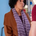 Chicago Med Angela E. Gibbs Brown Coat