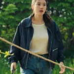 Dynamite Kiss Ahn Eun-Jin Go Da-rim Blue Jacket