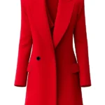 Emily in Paris S05 Lily Collins Red Coat