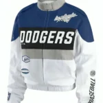 Erin Andrews LA Dodgers Racer Jacket