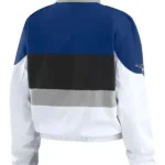 Erin Andrews LA Dodgers Racer Jacket Back