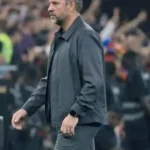 Hansi Flick 2026 Grey Cotton Jacket