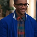 Jermaine Harris Joe’s College Road Trip Blue Varsity Jacket