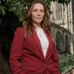 Jessica Hynes Patience Red Blazer