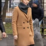 Kelli Giddish Law and Order SVU Brown Wool Coat