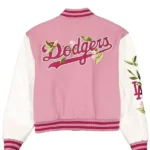 LA Dodgers Dark Floral Jacket Back