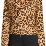Landman 2026 Ali Larter Leopard Printed Jacket