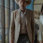 Landman Billy Bob Thornton Beige Blazer