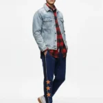 Marty Supreme A24 Black and Blue Track Pant