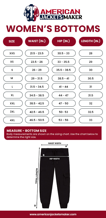 Women Size Chart Mobile