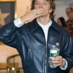 NYC Connor Storrie Black Bomber Jacket