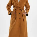 Natalie Hall A Wild West Christmas Brown Coat
