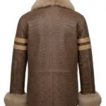 One Piece S02 Jacob Romero Usopp Brown Shearling Jacket back