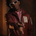 One Piece S02 Mr. 5 Red Leather Coat