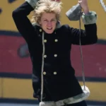 One Piece Sanji Black Shearling Coat