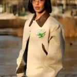 Paris Fashion Week Dina Ayada Leather Jacket