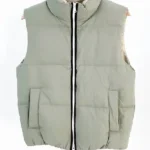 RHOBH Dorit Kemsley Puffer Grey Vest