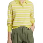 Real Housewives of Beverly Hills S15 Erika Jayne Polo Yellow Sweater