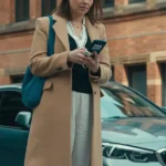 Run Away Ingrid Oliver Brown Long Coat