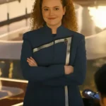 Star Trek Starfleet Academy Mary Wiseman Blue Jacket