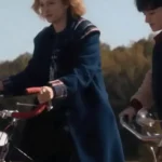 Stranger Things Maya Hawke Coat Blue
