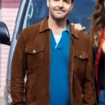 Sunny Nights S01 Will Forte Suede Leather Jacket