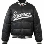 Supreme Black Puffer Jacket