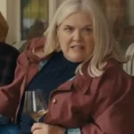 The Burbs S01 Paula Pell maroon Cotton Jacket