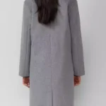 The Copenhagen Test Melissa Barrera Coat Back