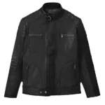 The Manipulated Ji Chang-Wook Black Leather Jacket