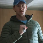 The Night Manager S02 Jonathan Pine Dark Green Puffer Jacket