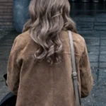 The Revenge Club Emily Hunter Suede Jacket Back