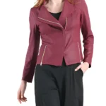 The Today Show Hoda Kotb Leather Jacket