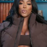 The Traitors S04 Porsha Williams Brown Jacket